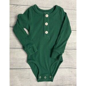 Green SweetHoney Toddler Onesie Bodysuit Clothes Outfit, Size 2T
